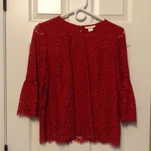 H&M Floral Lace Blouse